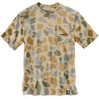 Carhartt 106894 - Relaxed Fit Lightweight Short-Sleeve Pocket Camo Logo Graphic T-Shirt