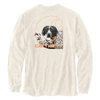 Carhartt 106922 - Loose Fit Heavyweight Long-Sleeve Pocket Dog Graphic T-Shirt