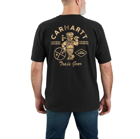 Black Carhartt 106925 Back View
