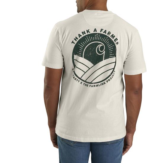 Undyed Ecru Carhartt 106969 Back View