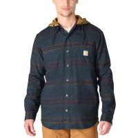 Carhartt 107011 - Rugged Flex&trade; Relaxed Fit Flannel Fleece Lined Hooded Shirt Jac