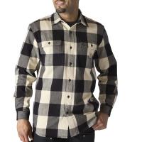 Carhartt 107013 - Loose Fit Heavyweight Flannel Long-Sleeve Plaid Shirt