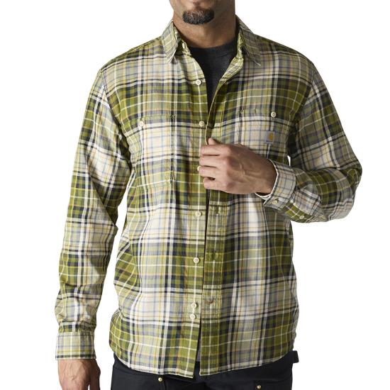 Dark Bronzed Green Carhartt 107014 Front View