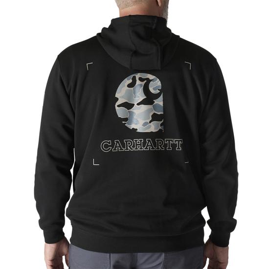 Black Carhartt 107034 Back View