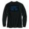 Black Carhartt 107038 Back View - Black