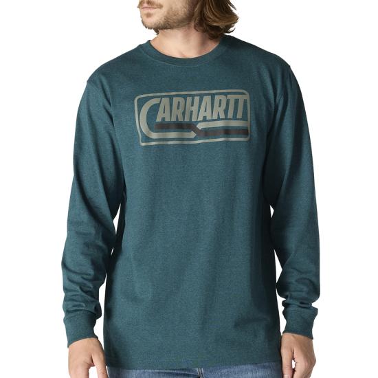 Greenstone Heather Carhartt 107039 Front View
