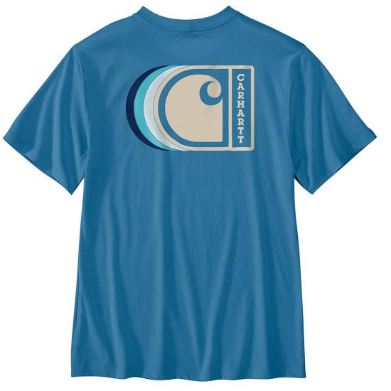 Horizon Blue Carhartt 107048 Back View