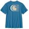 Horizon Blue Carhartt 107048 Back View - Horizon Blue