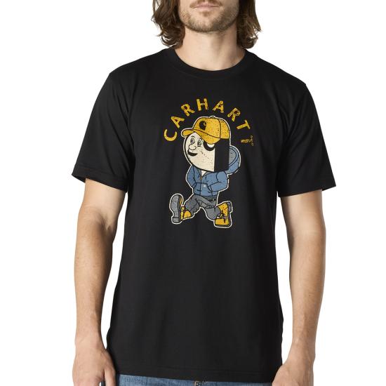 Black Carhartt 107051 Front View