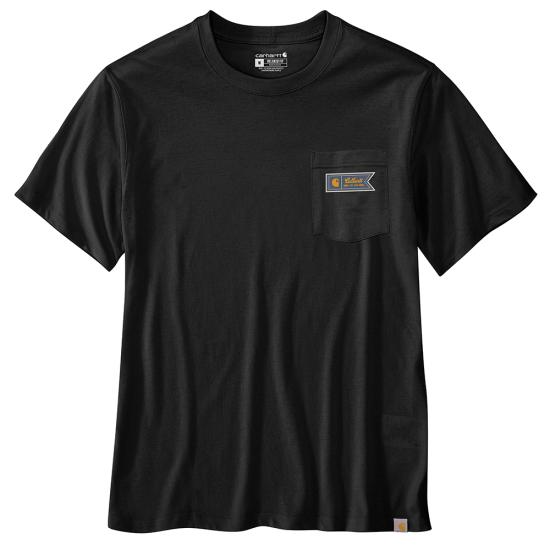 Black Carhartt 107063 Front View