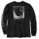 Black Carhartt 107072 Back View - Black