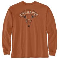 Carhartt 107074 - Flame-Resistant Force Loose Fit Lightweight Long-Sleeve Longhorn Graphic T-Shirt