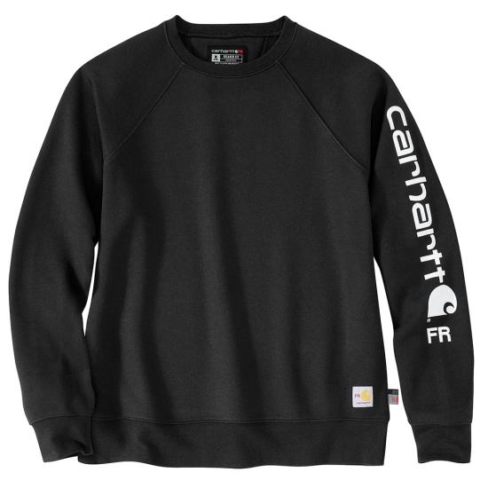 Black Carhartt 107078 Front View