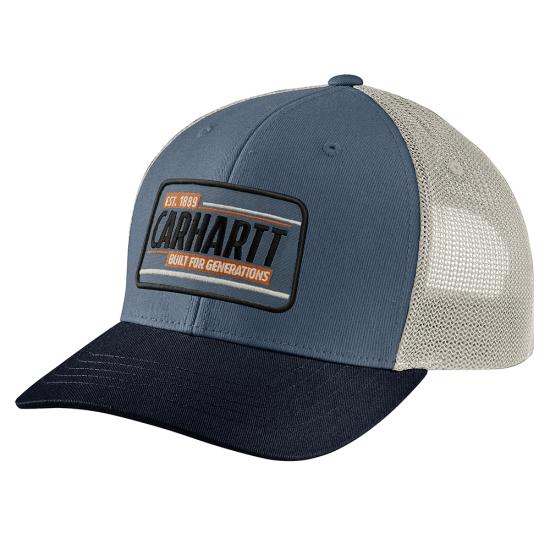 Light Faded Navy Carhartt 107093 Front View