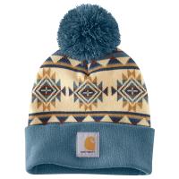 Carhartt 107184 - Women's Bethany Yellowtail Pom Cuffed Beanie