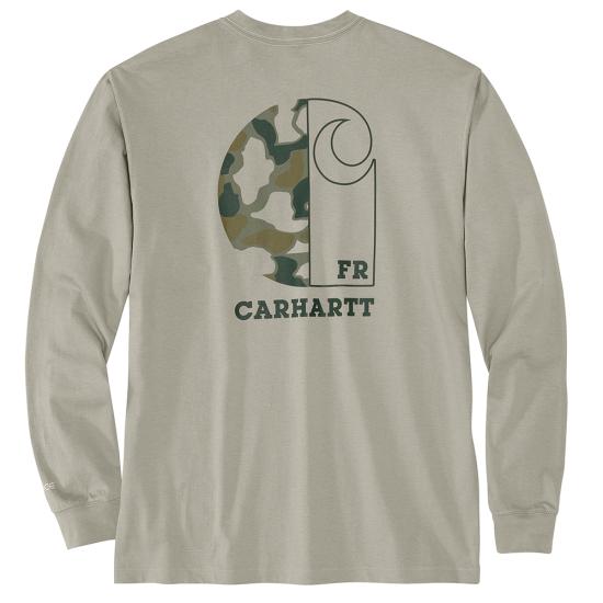 Greige Carhartt 107191 Back View