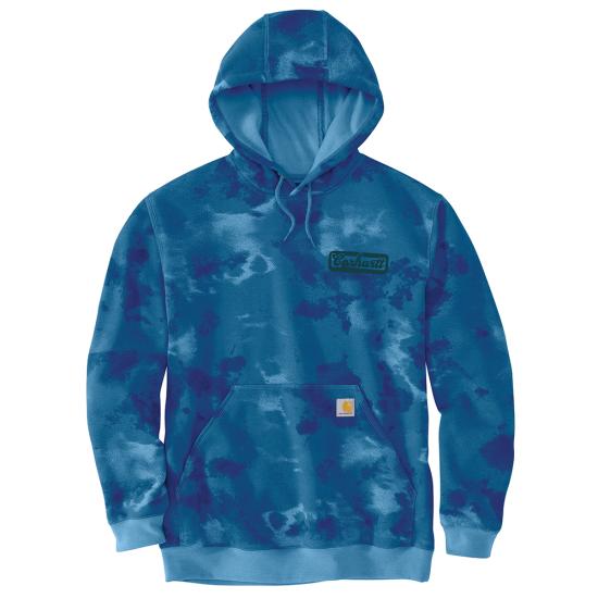 Horizon Blue/Greenstone Cloud Camo Carhartt 107206 Front View