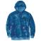 Horizon Blue/Greenstone Cloud Camo Carhartt 107206 Front View - Horizon Blue/Greenstone Cloud Camo