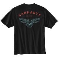 Carhartt 107211 - Relaxed Fit Lightweight Short-Sleeve Eagle Graphic T-Shirt