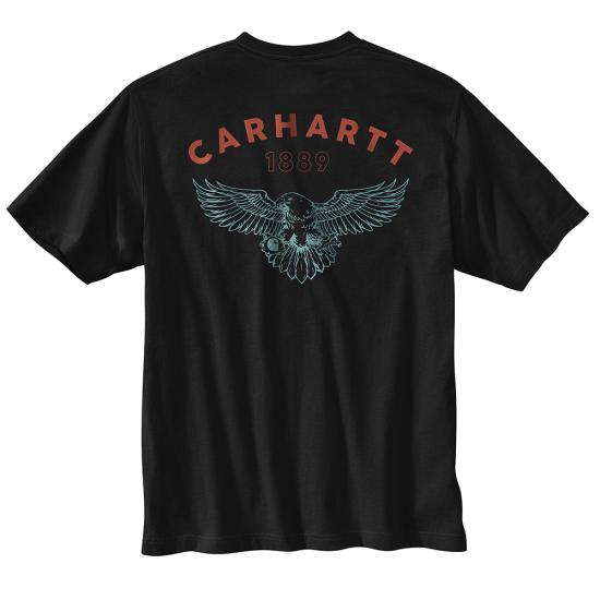 Black Carhartt 107211 Back View