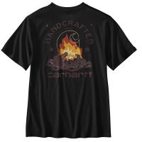 Carhartt 107261 - Relaxed Fit Lightweight Short-Sleeve Pocket Fire Graphic T-Shirt