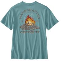Carhartt 107261 - Relaxed Fit Lightweight Short-Sleeve Pocket Fire Graphic T-Shirt
