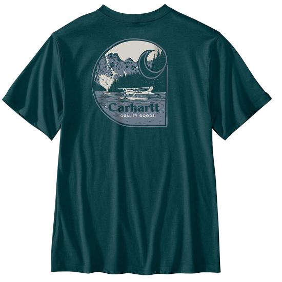 Greenstone Heather Carhartt 107290 Back View