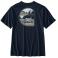 Navy Carhartt 107290 Back View - Navy