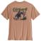 Italian Clay Heather Carhartt 107292 Back View Italian Clay Heather Carhartt 107292 Back View - Italian Clay Heather