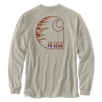 Carhartt 107364 - Flame-Resistant Force&reg; Irvine Loose Long Sleeve Flames T-Shirt
