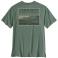 Green Slate Carhartt 107453 Back View - Green Slate