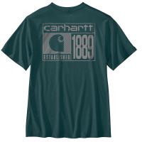 Carhartt 107523 - Relaxed Fit Lightweight Short-Sleeve Pocket Geo Badge Graphic T-Shirt