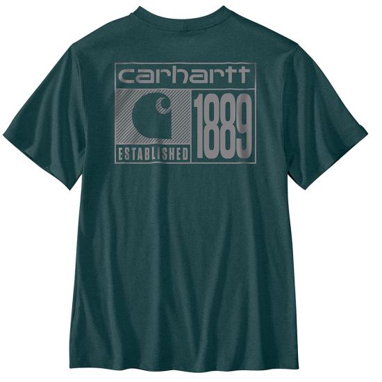 Greenstone Heather Carhartt 107523 Back View