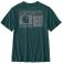 Greenstone Heather Carhartt 107523 Back View - Greenstone Heather