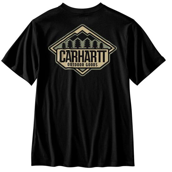 Black Carhartt 107525 Back View