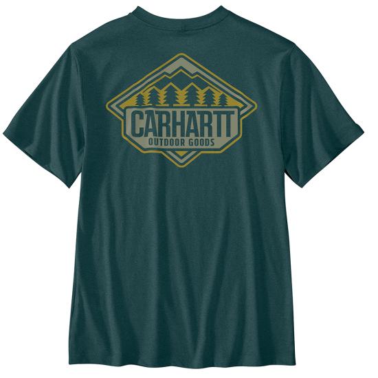 Greenstone Heather Carhartt 107525 Back View