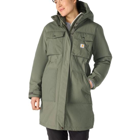 Dusty Olive Carhartt 107724 Front View