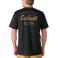 Black Carhartt 107735 Back View - Black