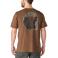 Red Duck Heather Carhartt 107778 Back View - Red Duck Heather