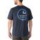 Navy Carhartt 107781 Back View - Navy