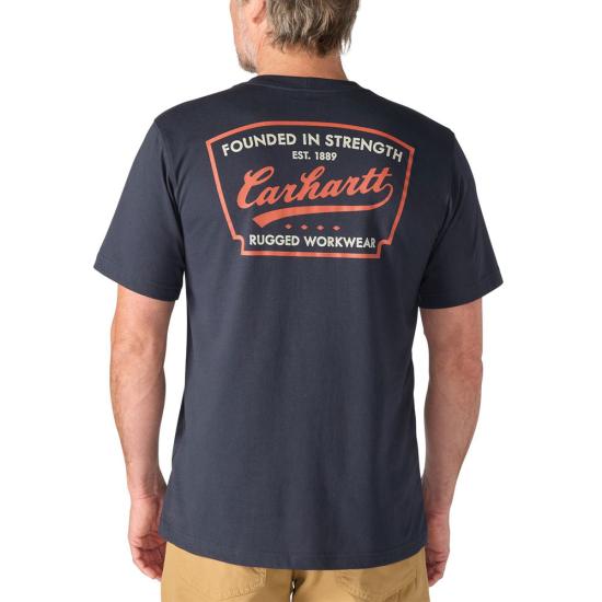 Navy Carhartt 107784 Back View