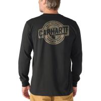 Carhartt 107786 - Irvine Relaxed Camo Badge Long-Sleeve T-Shirt
