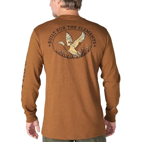 Red Duck Heather Carhartt 107830 Back View