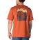 Burnt Brick Carhartt 107834 Back View - Burnt Brick