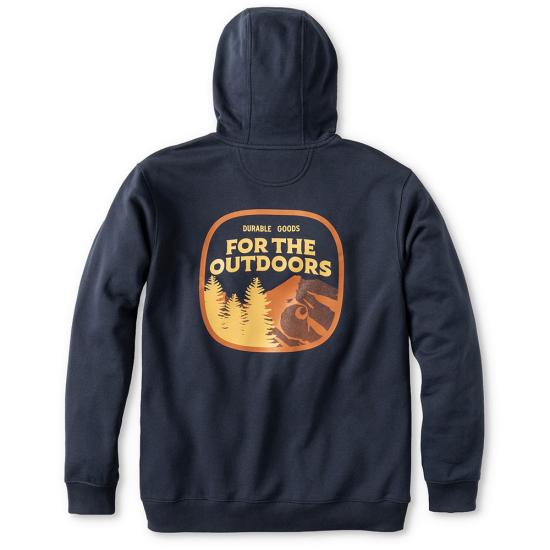 Navy Carhartt 107877 Back View