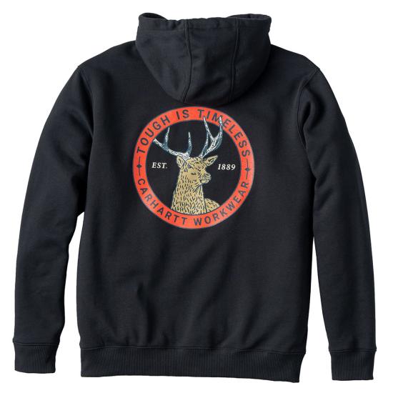 Black Carhartt 107878 Back View