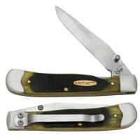 Carhartt 36364 - Sawcut Olive Green Bone TrapperLock with Clip