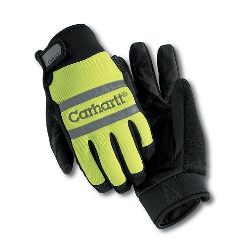 Bright Lime Carhartt A221 Front View