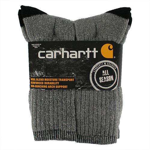 Black Carhartt A644-4 Front View