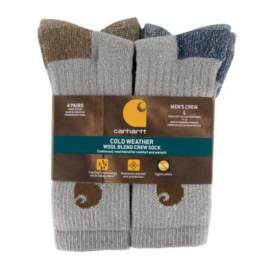 Carhartt A695-4 - Cold Weather Crew Sock 4-Pack | Dungarees
